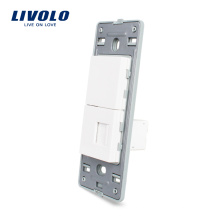 Livolo EUA Computador Padrão RJ45 Soquete Porão VL-C5-1C-11